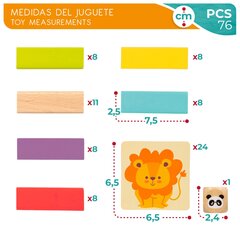 Lauamäng Color Baby Woomax, 52 tk цена и информация | Развивающие игрушки | kaup24.ee