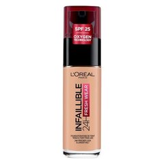 Meigi aluskreem Infallible 24h L'Oreal Make Up 245 (30 ml) цена и информация | Пудры, базы под макияж | kaup24.ee