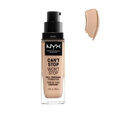 Vedel meigipõhi Can't Stop Won't Stop NYX (30 ml): Värvus - vanilla 30 m hind ja info | Jumestuskreemid, puudrid | kaup24.ee