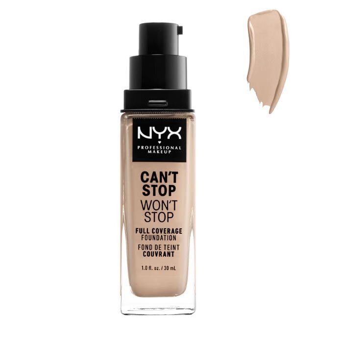 Vedel meigipõhi Can't Stop Won't Stop NYX (30 ml): Värvus - alabaster 30 hind ja info | Jumestuskreemid, puudrid | kaup24.ee