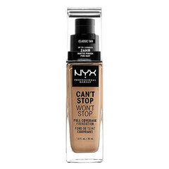 Vedel meigipõhi Can't Stop Won't Stop NYX (30 ml): Värvus - classic tan hind ja info | Jumestuskreemid, puudrid | kaup24.ee