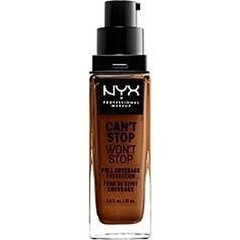 Vedel meigipõhi Can't Stop Won't Stop NYX (30 ml): Värvus - walnut 30 ml цена и информация | Пудры, базы под макияж | kaup24.ee