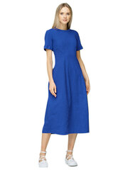 Naiste kleit Lega SK141, veniv, linane, sinine hind ja info | Kleidid | kaup24.ee