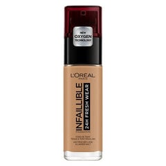 Vedel meigipõhi Infaillible 24H L'Oreal Make Up (30 ml): Värvus - 230-miel éclat 30 ml hind ja info | Jumestuskreemid, puudrid | kaup24.ee