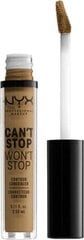 Näokorrektor Can't Stop Won't Stop NYX (3,5 ml): Värvus - mocha 3,5 ml hind ja info | NYX Kosmeetika, parfüümid | kaup24.ee