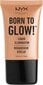 Marker Born To Glow! NYX (18 ml): Värvus - gleam 18 ml цена и информация | Jumestuskreemid, puudrid | kaup24.ee