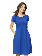 Naiste kleit Lega SK142, veniv, linane, sinine hind ja info | Kleidid | kaup24.ee