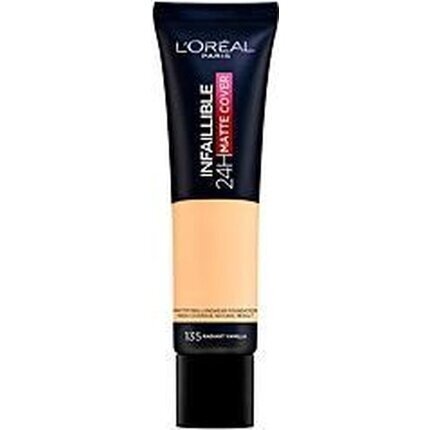 Jumestuskreem Fluid Make-up Infaillible 24H L'Oreal Make Up (35 ml): Värvus - 135-radiant vanilla hind ja info | Jumestuskreemid, puudrid | kaup24.ee