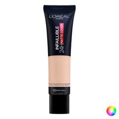 Jumestuskreem Fluid Make-up Infaillible 24H L'Oreal Make Up (35 ml): Värvus - 145-rose beige hind ja info | Jumestuskreemid, puudrid | kaup24.ee