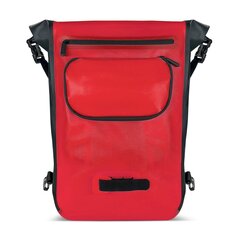 Wozinsky waterproof backpack bicycle bag 2in1 23l red (WBB31RE) цена и информация | Велорюкзаки | kaup24.ee