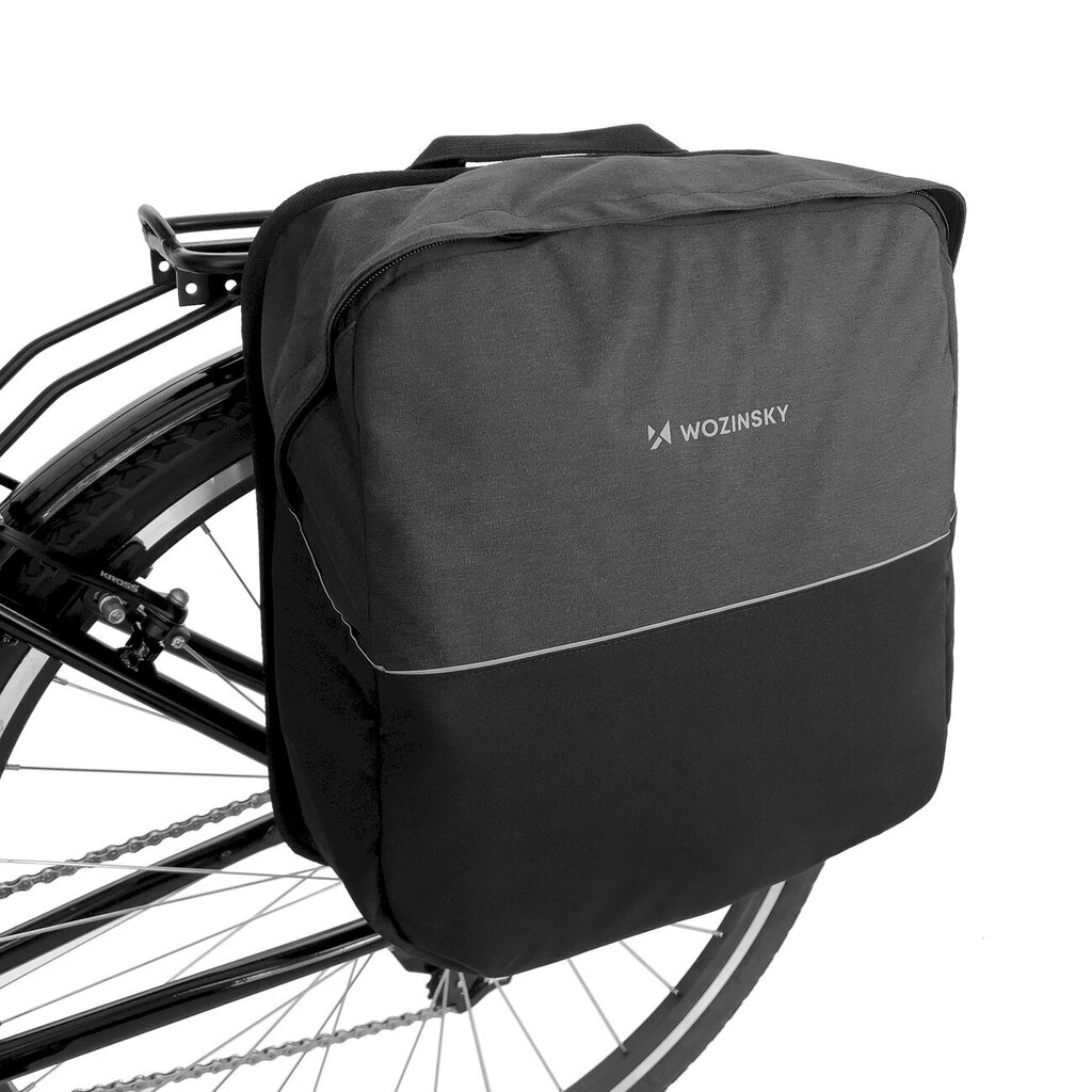 Wozinsky bike carrier bag 24l black (WBB32BK) hind ja info | Rattakotid ja telefonikotid | kaup24.ee