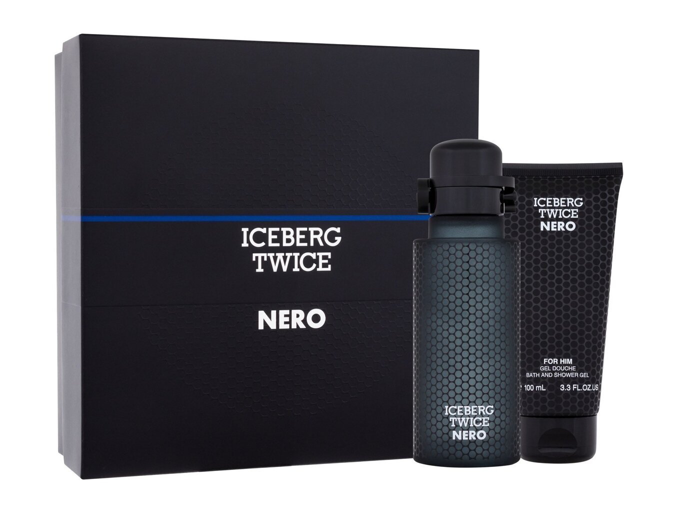 Komplekt Iceberg Twice Nero: EDT meestele 125 ml + dušigeel 100 ml hind ja info | Meeste parfüümid | kaup24.ee