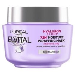 Niisutav juuksemask Elvital Hyaluron Plump 72 h, 300 ml цена и информация | Средства для укрепления волос | kaup24.ee