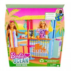 Mattel - Barbie Loves The Ocean Beach Shack Set hind ja info | Tüdrukute mänguasjad | kaup24.ee