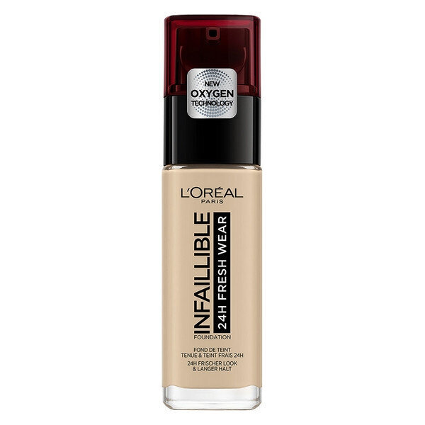 Vedel meigipõhi Infaillible 24H L'Oreal Make Up (30 ml): Värvus - 290-ambre doré 30 ml цена и информация | Jumestuskreemid, puudrid | kaup24.ee