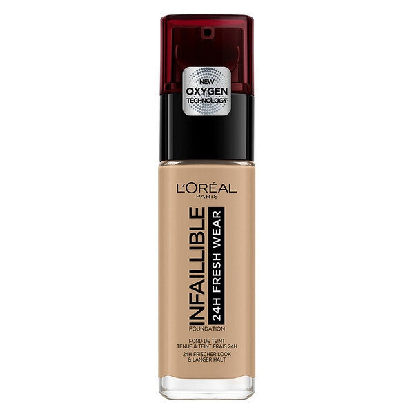 Vedel meigipõhi Infaillible 24H L'Oreal Make Up (30 ml): Värvus - 290-ambre doré 30 ml цена и информация | Jumestuskreemid, puudrid | kaup24.ee