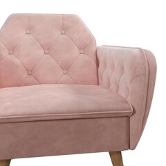 Кресло Novogratz Teresa, розовое цена и информация | Кресла в гостиную | kaup24.ee
