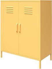 Шкафчик Novogratz Cache, желтый, 101.50 см цена и информация | Шкафчики в гостиную | kaup24.ee