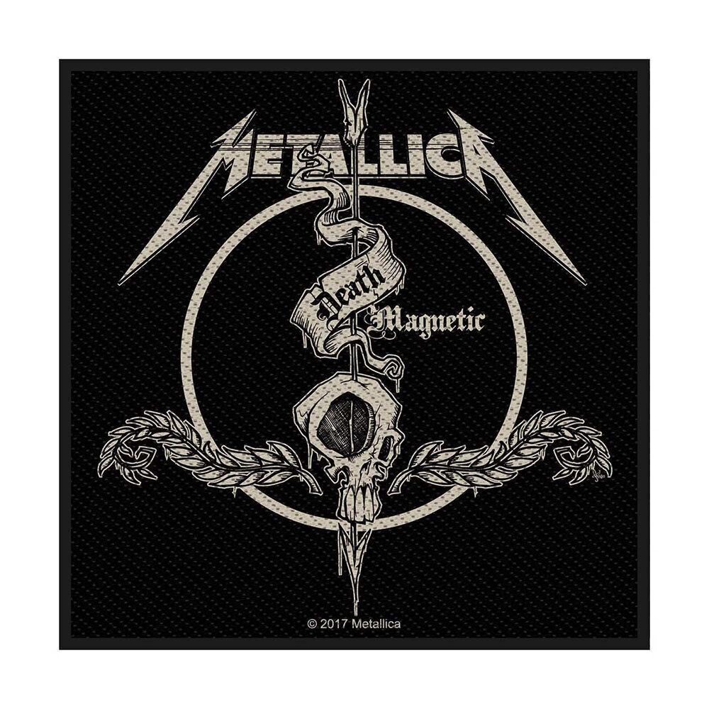 METALLICA PATCH: DEATH MAGNETIC ARROW plaaster hind ja info | Moto aksessuaarid | kaup24.ee