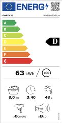 Gorenje WNEI84SDS hind ja info | Gorenje Kodumasinad, kodutehnika | kaup24.ee