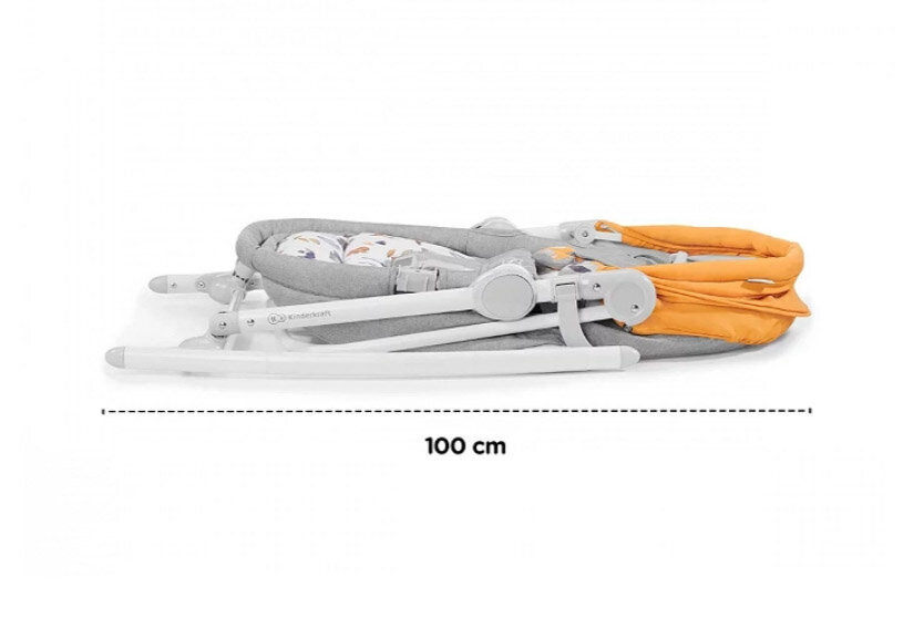 Voodi-kiik Kindekraft Nola 5in1, metsakollane hind ja info | Beebi lamamistoolid | kaup24.ee