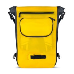 Wozinsky waterproof backpack bicycle bag 2in1 23l yellow (WBB31YE) цена и информация | Велорюкзаки | kaup24.ee