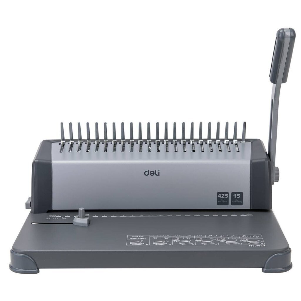 Comb Binding Machine Deli E3872 цена и информация | Kirjatarbed | kaup24.ee