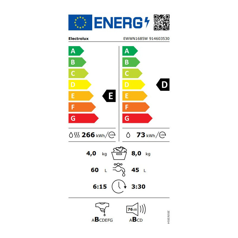 Electrolux EWWN1685W цена и информация | Pesumasinad | kaup24.ee