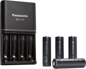  Базовое зарядное устройство Panasonic eneloop 1-4 AA цена и информация | Зарядные устройства для элементов питания | kaup24.ee