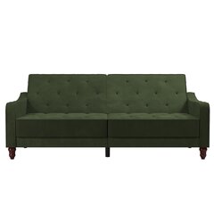 Diivan Novogratz Vintage Tufted, roheline цена и информация | Диваны | kaup24.ee