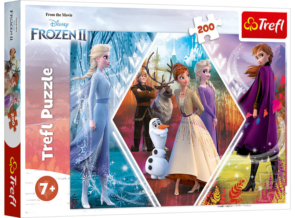 Pusle Frozen 2, 200 tk hind ja info | Pusled | kaup24.ee
