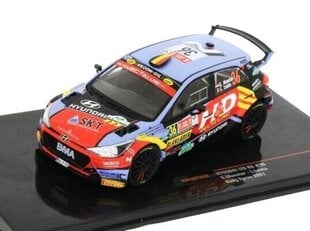 Hyundai i20 N Rally 2 #36 Rally Ypres 2021 G.Munster/L.Louka 1:43 IXO RAM812 hind ja info | Poiste mänguasjad | kaup24.ee