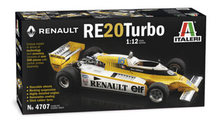 RENAULT RE 20 Turbo 1:12 ITALERI 4707 4707 цена и информация | Конструкторы и кубики | kaup24.ee