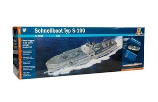 SCHNELLBOOT S - 100 - PRM EDITION 1:35 ITALERI 5603 5603 hind ja info | Klotsid ja konstruktorid | kaup24.ee