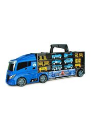 Masina komplekt Smart Toys Police Storage Truck with cars 666-08G hind ja info | Poiste mänguasjad | kaup24.ee