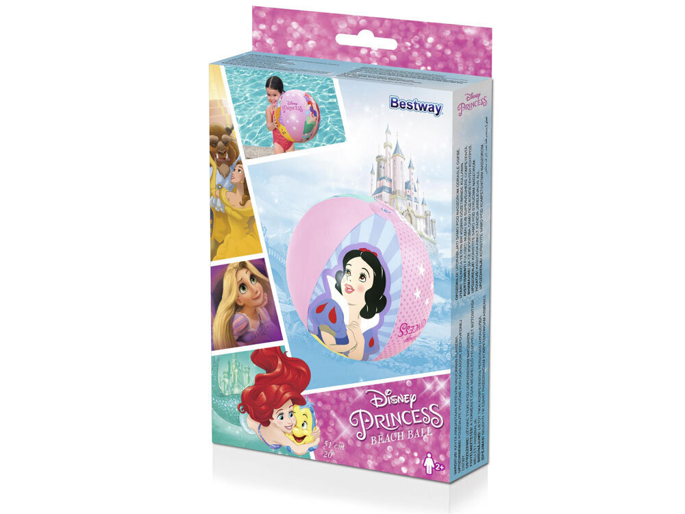 Täispuhutav pall - Bestway Princess, 51cm цена и информация | Täispuhutavad veemänguasjad ja ujumistarbed | kaup24.ee