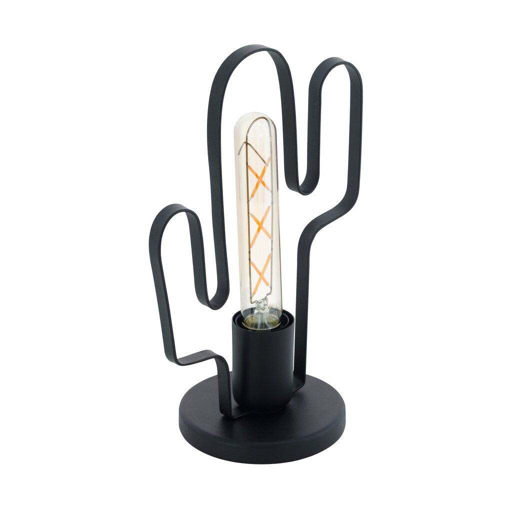 425545 EGLO Table Lamp "Coldfield" Cactus Black hind ja info | Aia- ja õuevalgustid | kaup24.ee