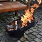 422496 Esschert Design Fire Bowl Sloping Black Steel FF402 hind ja info | Lõkkealused | kaup24.ee