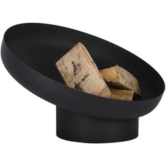 422496 Esschert Design Fire Bowl Sloping Black Steel FF402 hind ja info | Lõkkealused | kaup24.ee