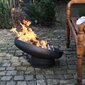 422496 Esschert Design Fire Bowl Sloping Black Steel FF402 hind ja info | Lõkkealused | kaup24.ee