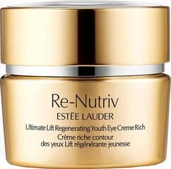 Крем под глаза Estee Lauder Re-Nutriv Ultimate Lift Regenerating Youth 15 мл цена и информация | Сыворотки, кремы для век | kaup24.ee