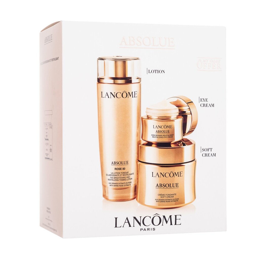 Näonahahoolduskomplekt Lancome Absolue цена и информация | Näokreemid | kaup24.ee