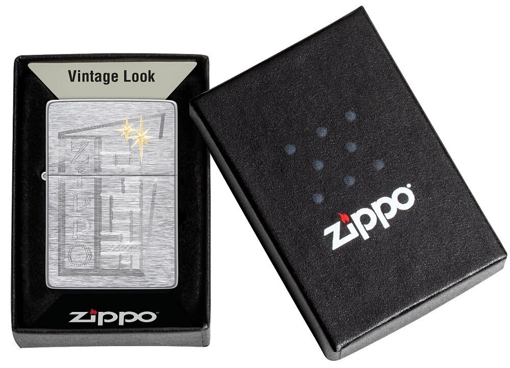 Tulemasin Zippo 49801 Retro Zippo Design hind ja info | Tulemasinad ja tarvikud | kaup24.ee