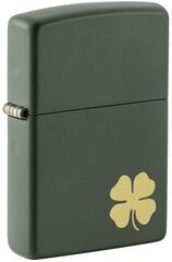 Зажигалка Zippo 49796 Four Leaf Clover цена и информация | Зажигалки и аксессуары | kaup24.ee