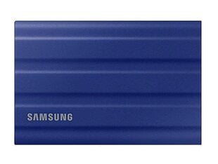 External SSD|SAMSUNG|T7|2TB|USB 3.2|Write speed 1000 MBytes/sec|Read speed 1050 MBytes/sec|MU-PE2T0R/EU hind ja info | Samsung Andmekandjad | kaup24.ee