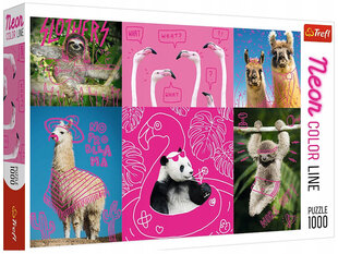 Пазлы Puzzle 411 безумные животные, 1000 шт цена и информация | Пазлы | kaup24.ee