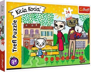 Пазл Puzzle 122 kicia kocia maxi, 24шт цена и информация | Пазлы | kaup24.ee