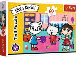 Пазл Puzzle 029 kicia kocia, 60шт цена и информация | Пазлы | kaup24.ee