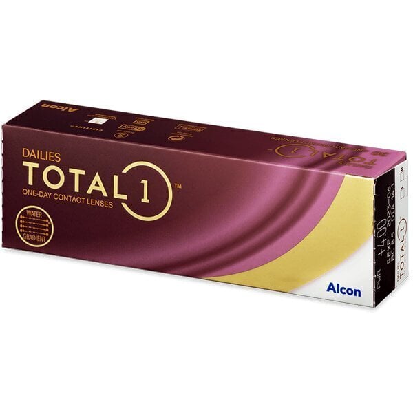 Dailies Total1 Alcon kontaktläätsed 8.5, 30 tk. hind ja info | Kontaktläätsed | kaup24.ee