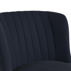 Кресло Novogratz Brittany, темно-синее цена и информация | Кресла в гостиную | kaup24.ee